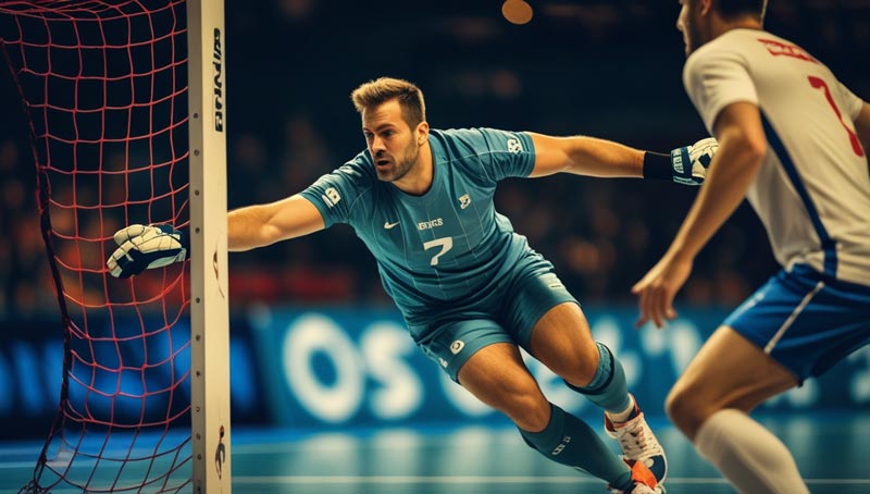 role du gardien handball