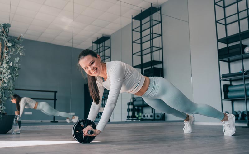 roulette pour un gainage complet