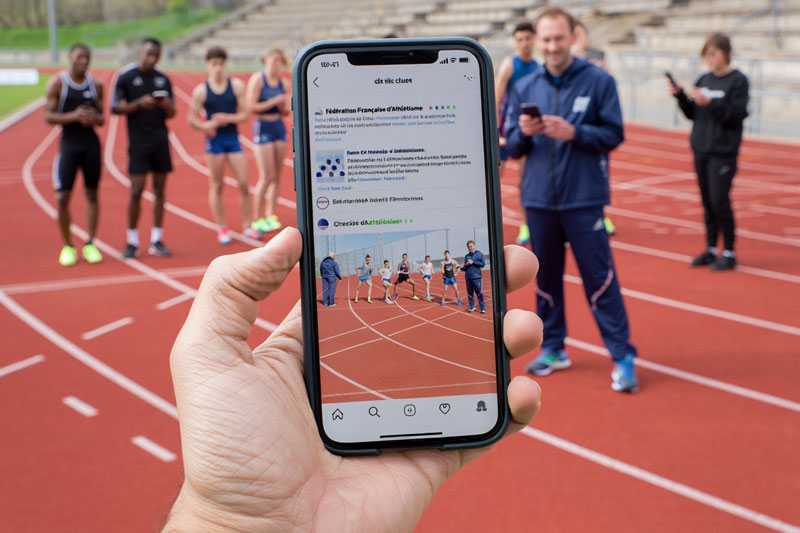 clubs athletisme et reseaux sportifs