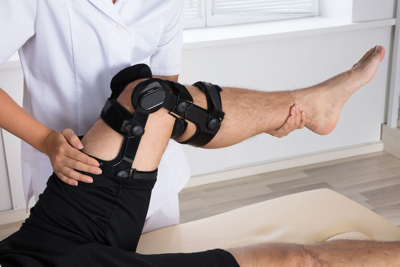reeducation et kinesitherapie apres une dechirure