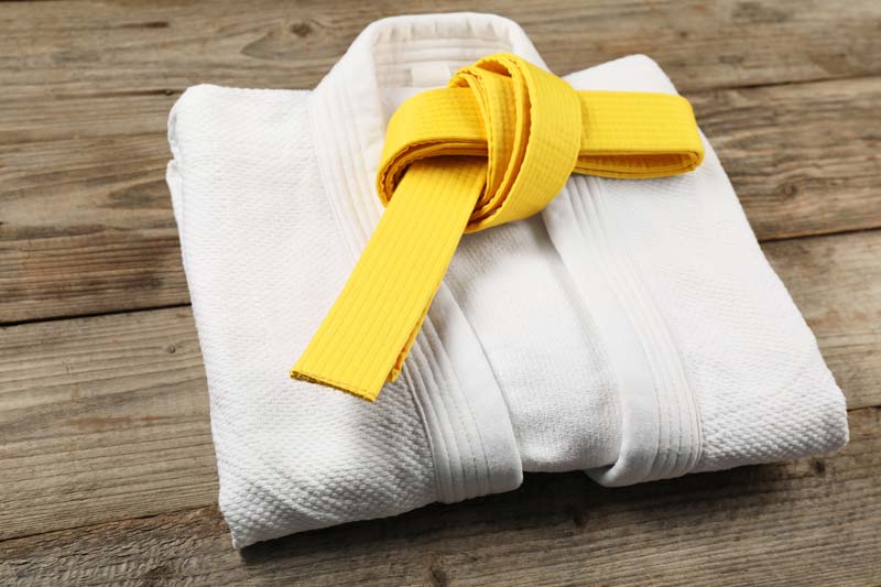 ceinture jaune premiers rayons de connaissance