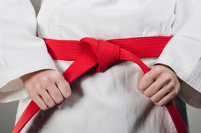 ceinture rouge passion et perfectionnement technique