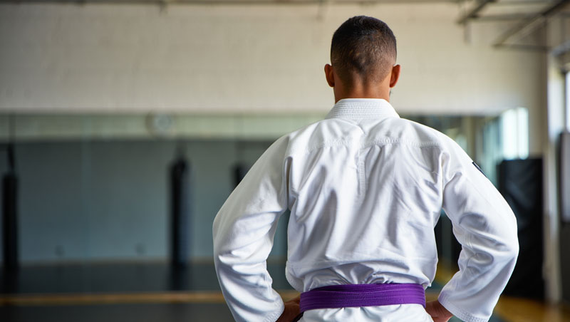 ordre ceintures jiu jitsu bresilien ceinture violette