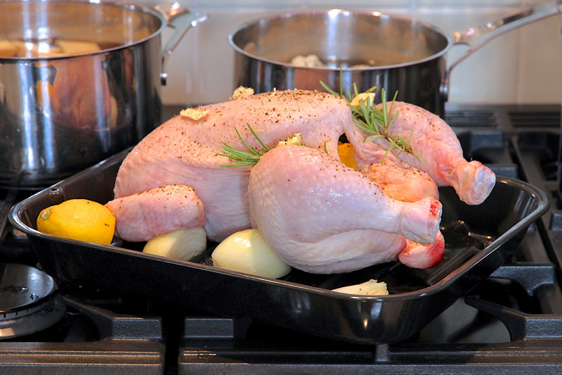 proteine dans le poulet