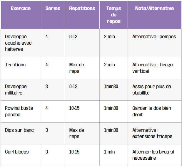 tableau epaules dessiner une carrure athletique et mobile