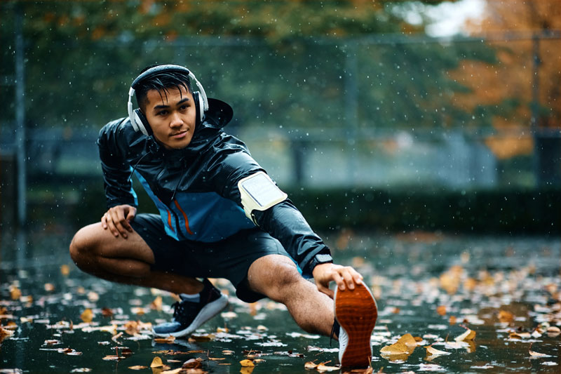 courrir sous la pluie les accessoires qui changent tout