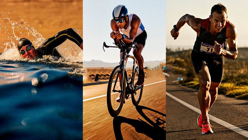 les 3 disciplines et leurs distances mythiques