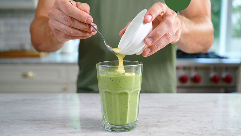 blanc oeuf proteine ideale pour musculation smoothie