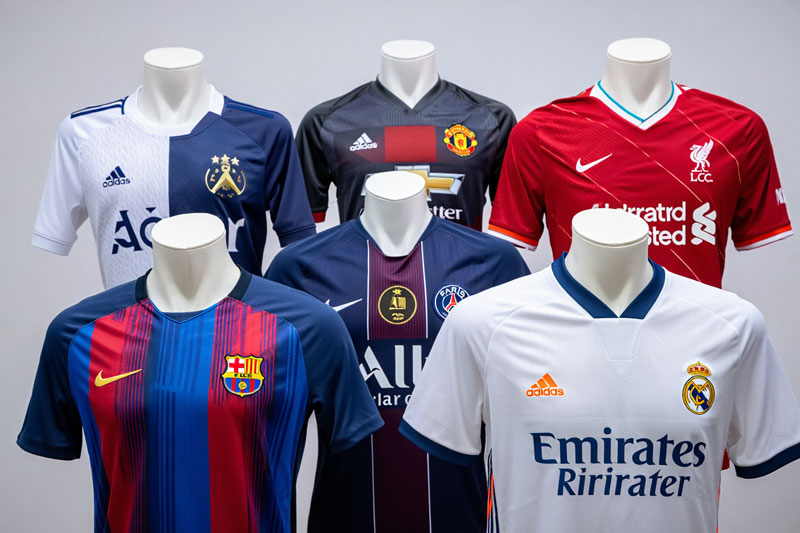 les maillots de foot plus chers au monde