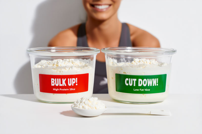 prise de masse ou seche quel fromage blanc choisir