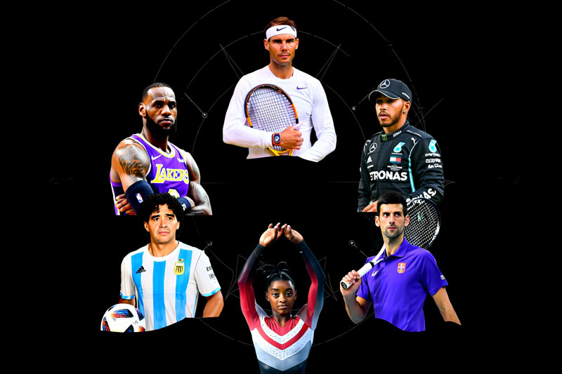 classement complet notre top 50 des plus grandes icones sportives