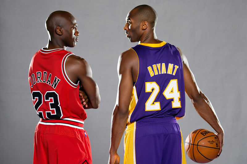 jordan et kobe histoires derriere les maillots records