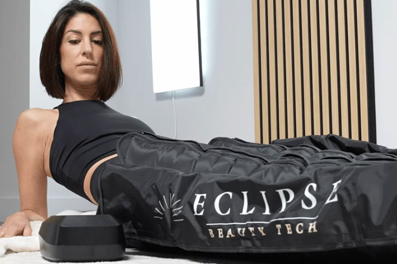 bottes pressotherapie eclipse drainage lymphatique feminin