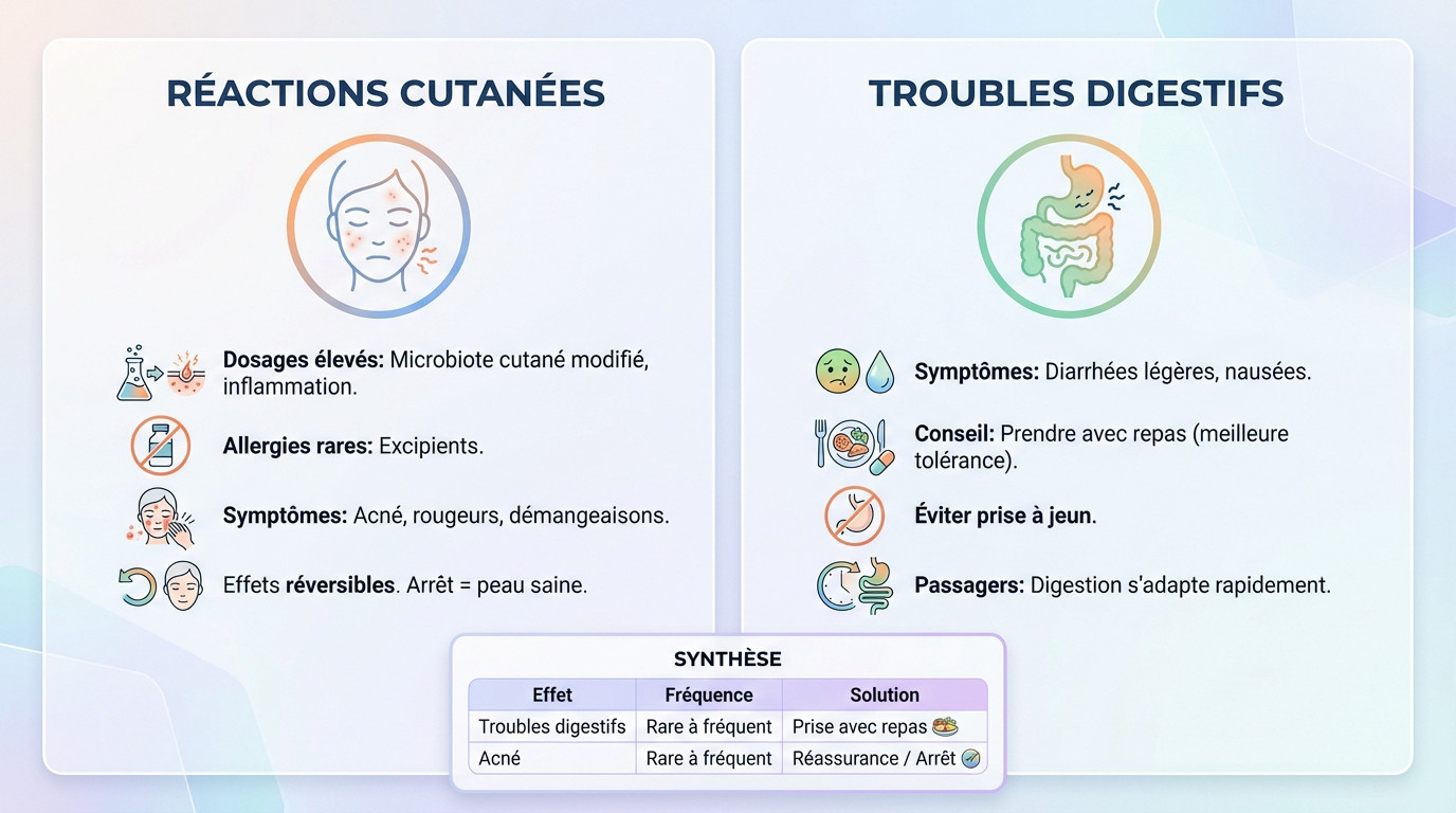 Effets secondaires fréquents de la vitamine B12