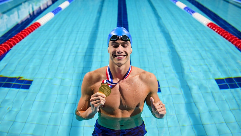 palmares medailles france 2024 leon marchand