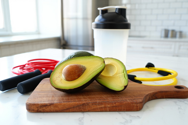 avocat pour les lipides et proteines de preparation