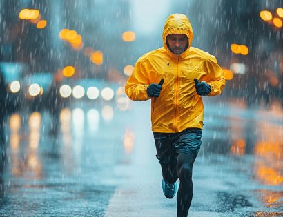 Courir sous la pluie : visibilité et équipement clé