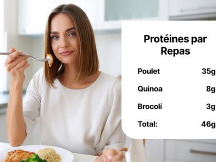Quelle quantité de protéine par repas pour votre santé ?